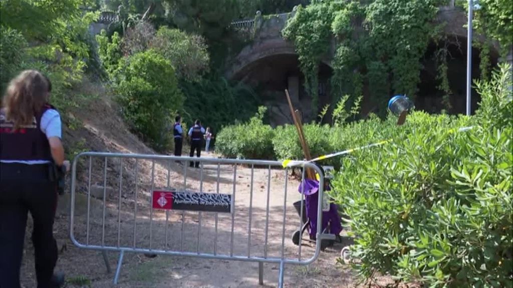Encuentran un cadáver en Montjuïc durante la búsqueda del padre que presuntamente asesinó a su hijo