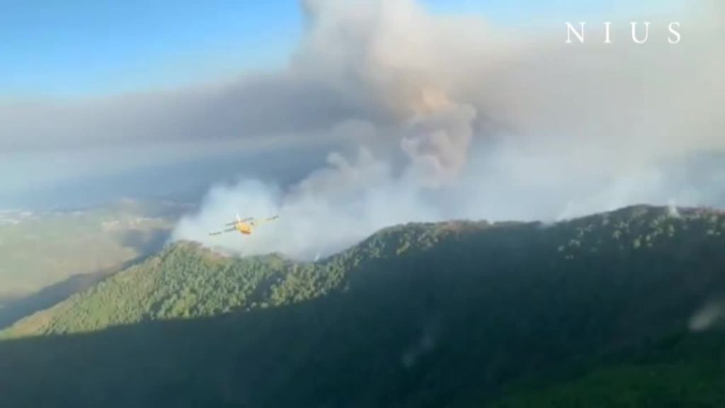 Incendio en Málaga