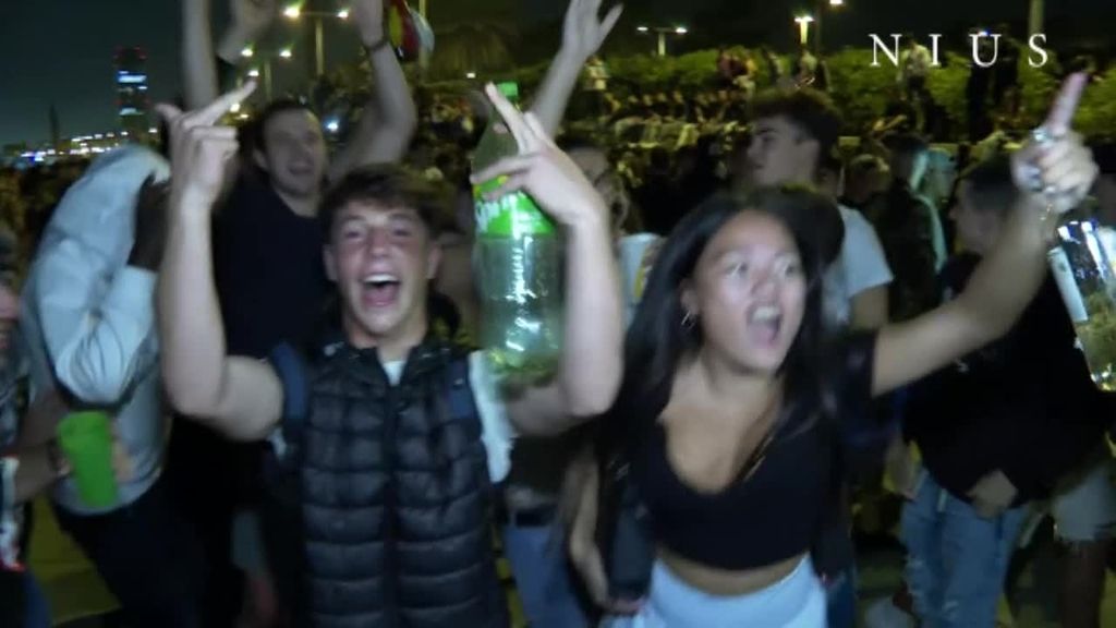 Macrobotellón en Barcelona este domingo