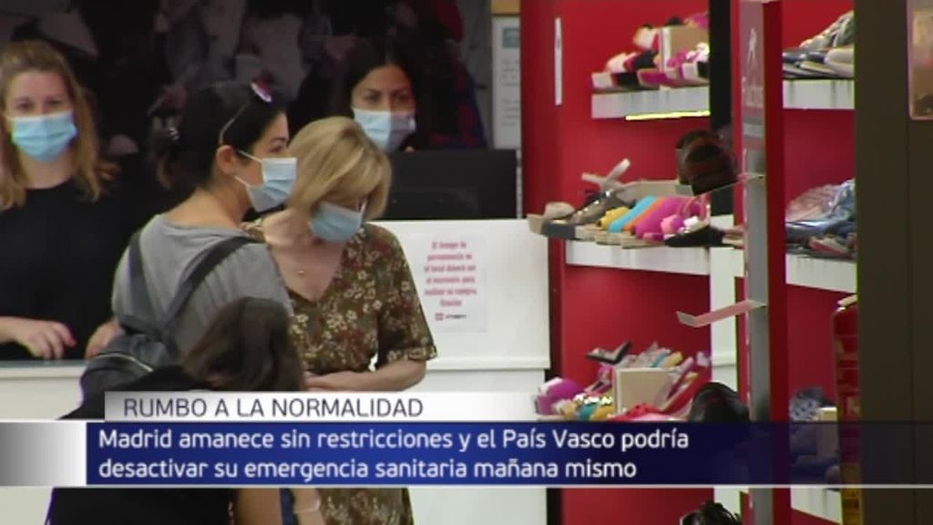 La nueva normalidad llega a Madrid que desde hoy levanta las restricciones de la pandemia