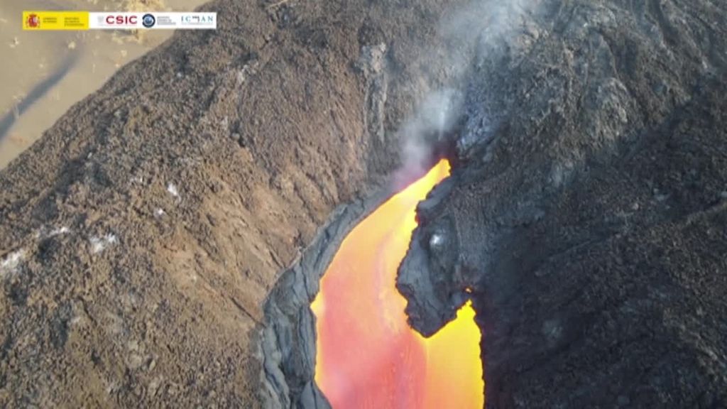 ¿Qué es la fisura eruptiva que se ha producido en el volcán de La Palma?