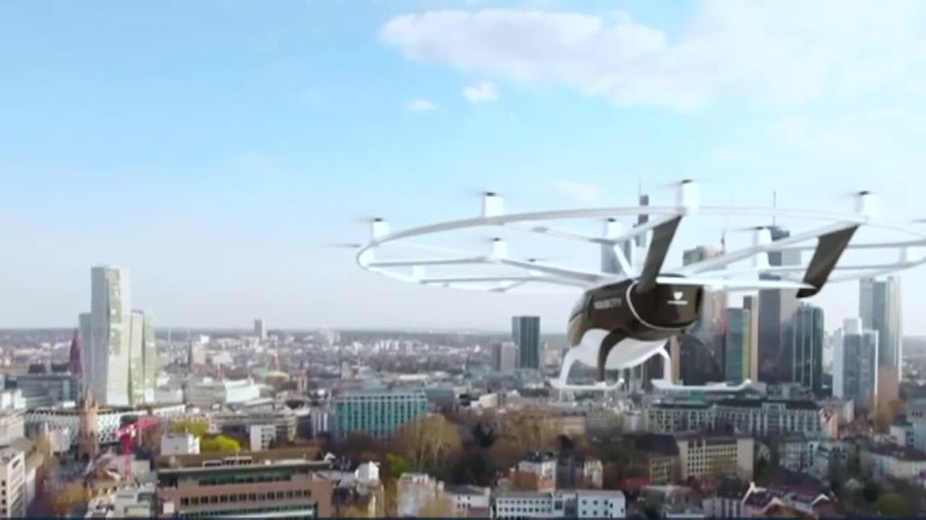 Roma sorprende con un prototipo de taxi volador que podría empezar a funcionar en 2024
