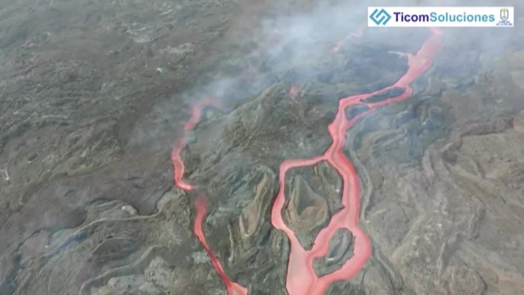 La sismicidad, la amplitud de la señal del tremor y las emisiones de gases del volcán de La Palma siguen en tendencia descendente