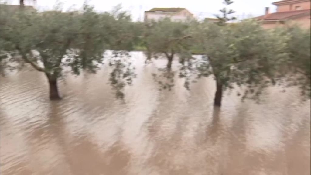 En Tarragona, los aguaceros dejaban más de 150 litros
