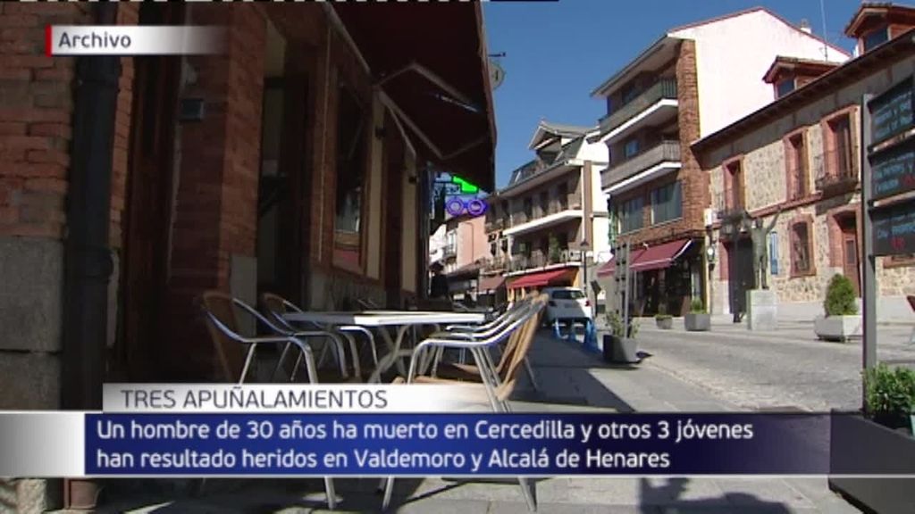 Tres apuñalamientos en una tarde en Madrid, uno de ellos mortal