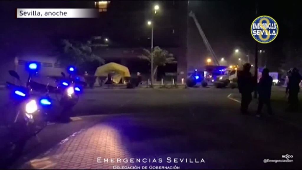 Incendio en un hotel de Sevilla: ocho personas afectadas por inhalación de humo