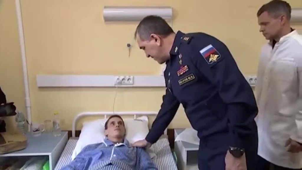 Las imágenes de la guerra en Ucrania, vistas por primera vez en la televisión de Rusia