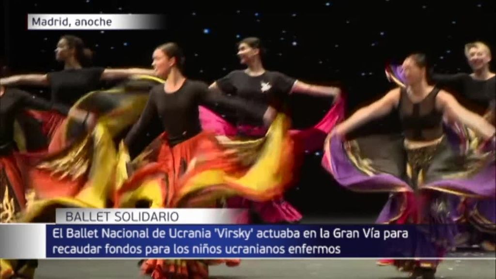 El Ballet ucraniano triunfa en Madrid