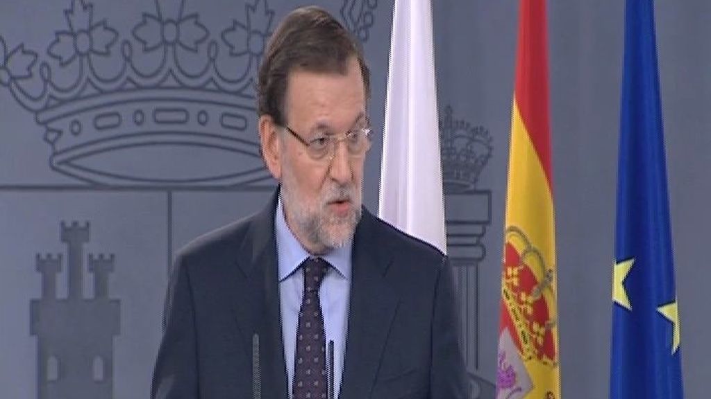 Rajoy: “No va a haber independencia de Cataluña”