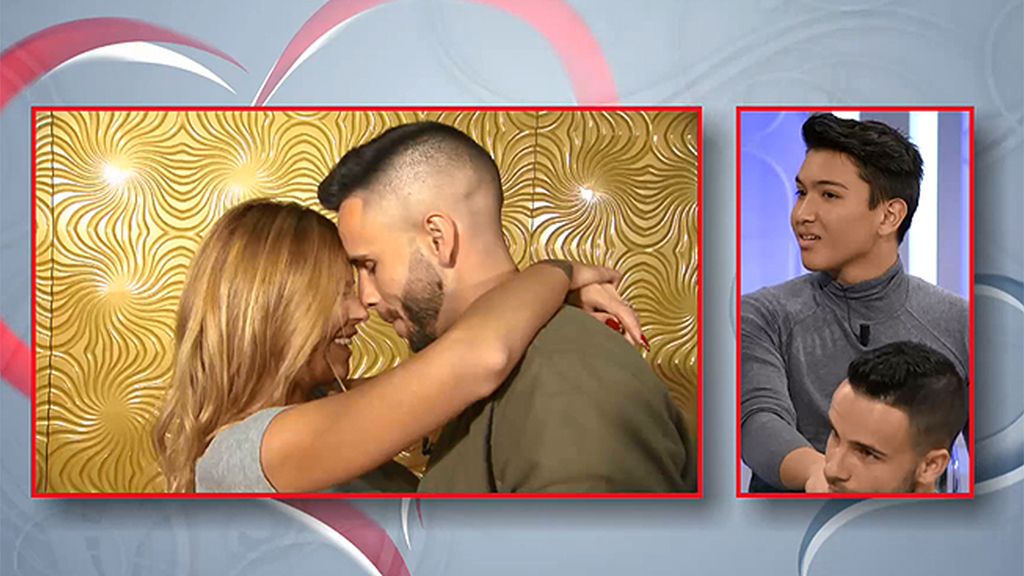 Baile, acercamiento y beso incluído
