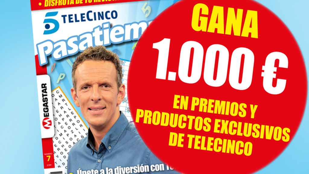 PASATIEMPOS TELECINCO REVISTA MENSUAL