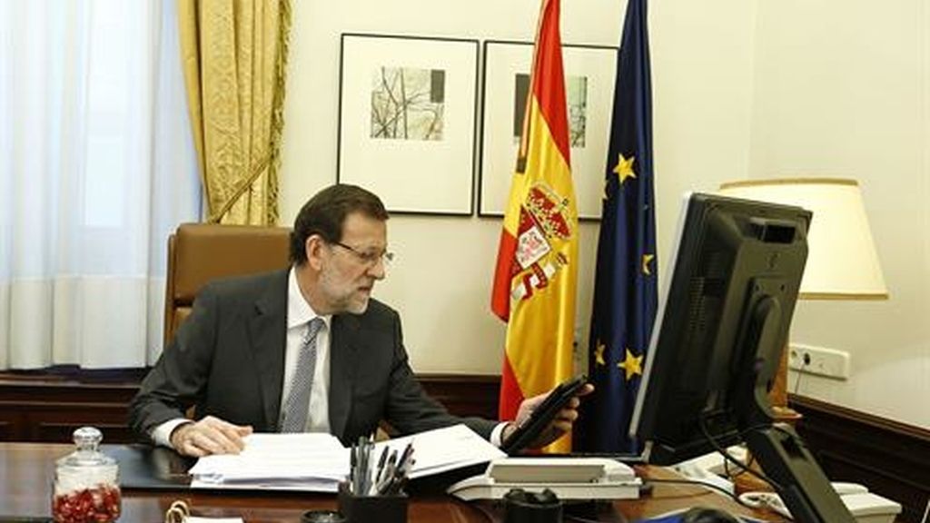 Rajoy habla con Donald Trump por primera vez Rajoy habla con Donald Trump por primera vez