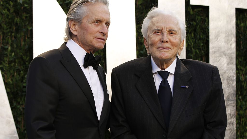 Kirk y Michael Douglas