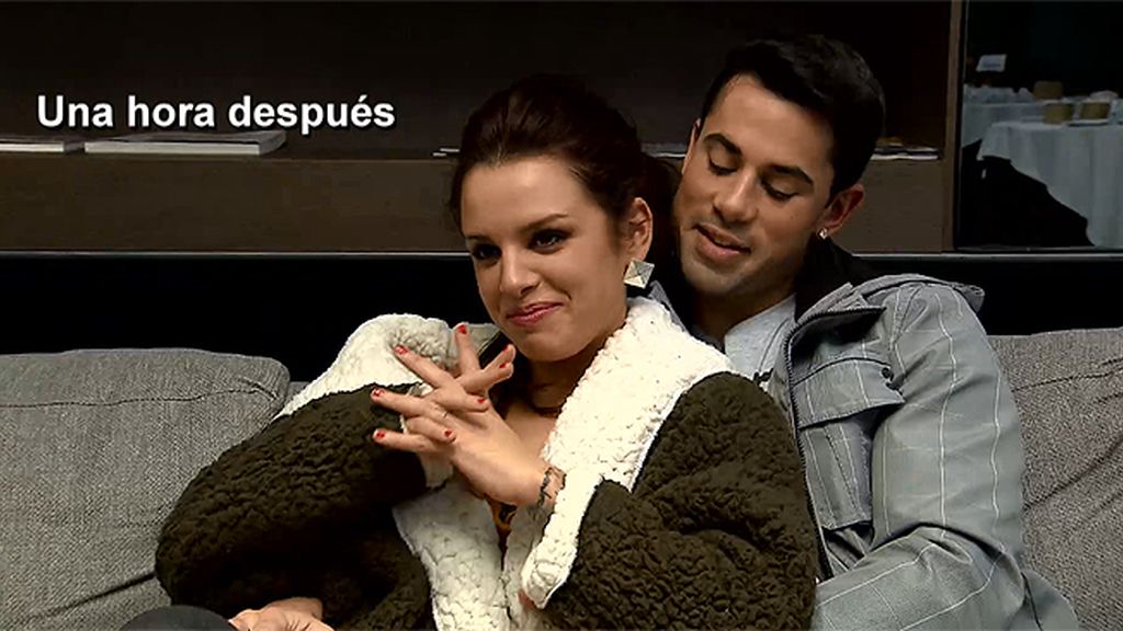 La cita más romántica de Alba y Diego