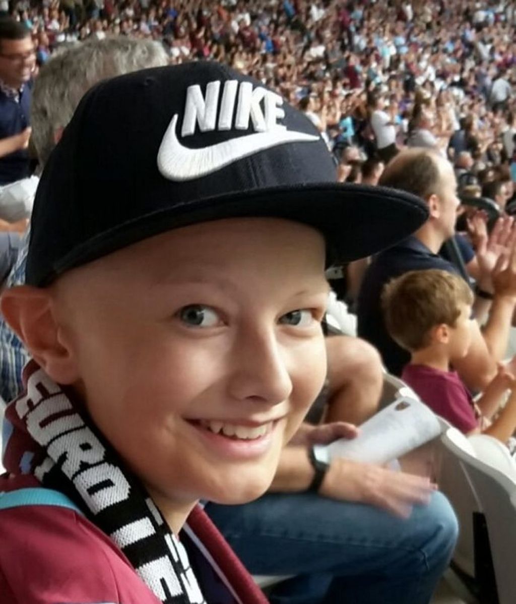 West Ham,Jack Howard,Cancer Infantil