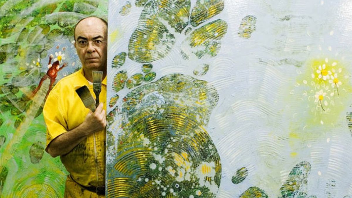 El Hortelano,pintor de la movida madrileña,pintura movida madrileña,José Alfonso Morera Ortiz