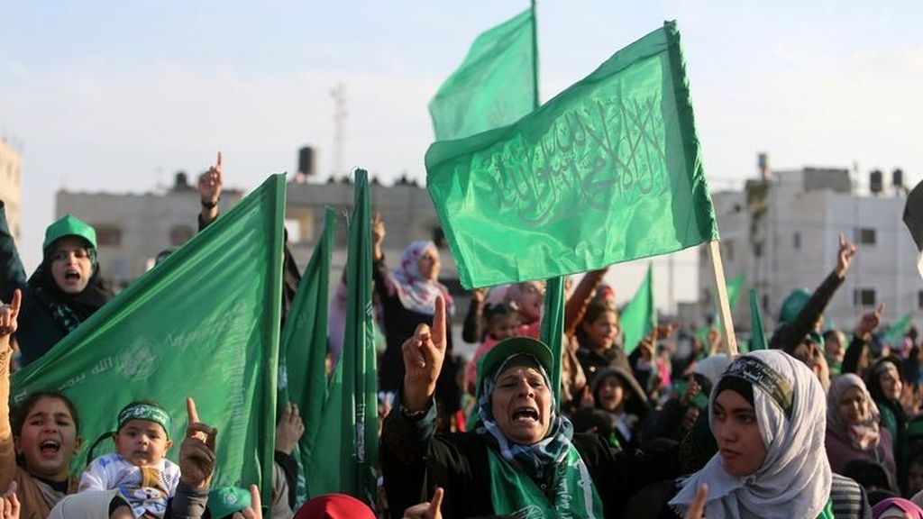 29 aniversario del movimiento Hamas