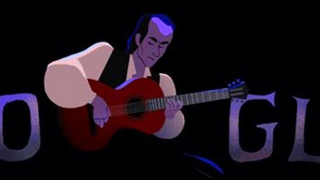 Google doodle,doodle Paco de Lucía,
