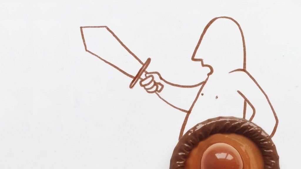 Un artista utiliza condones creando divertidas ilustraciones para concienciar sobre la prevención del SIDA