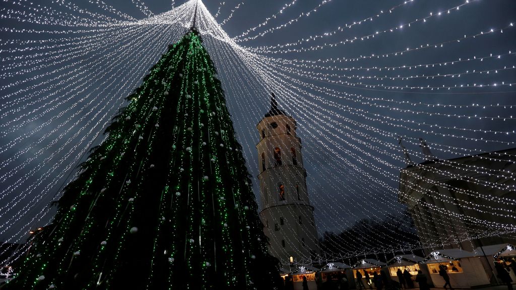 Los árboles de Navidad del mundo en imágenes