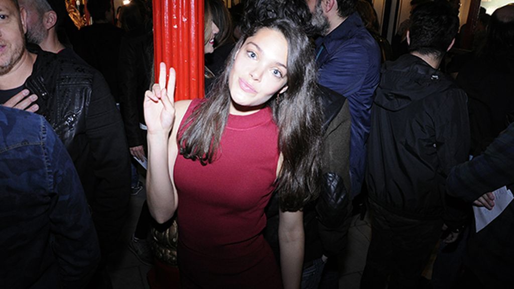 Ana Rujas acudió con un vestido de Fashion Pills