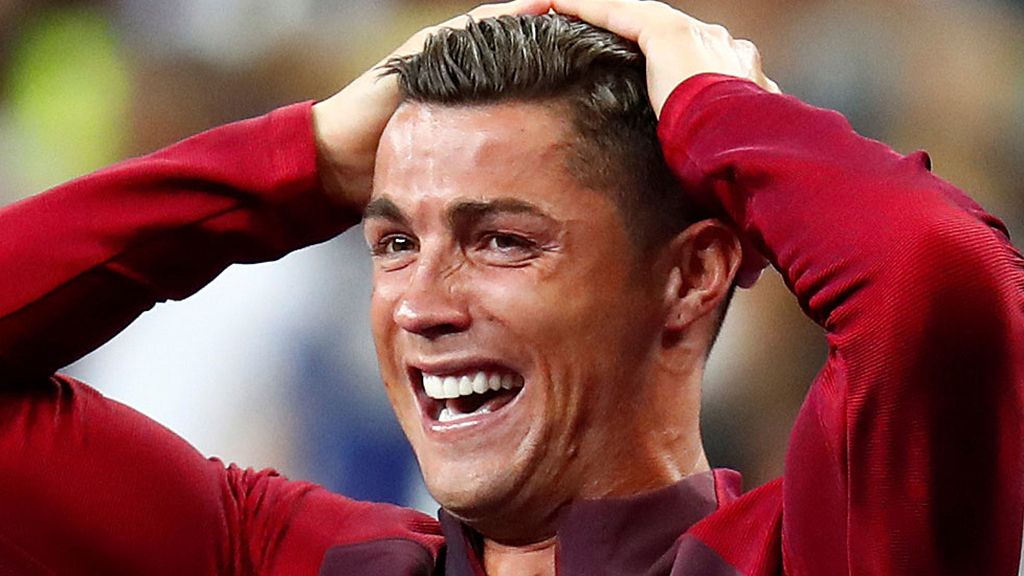 La felicidad máxima de CR7