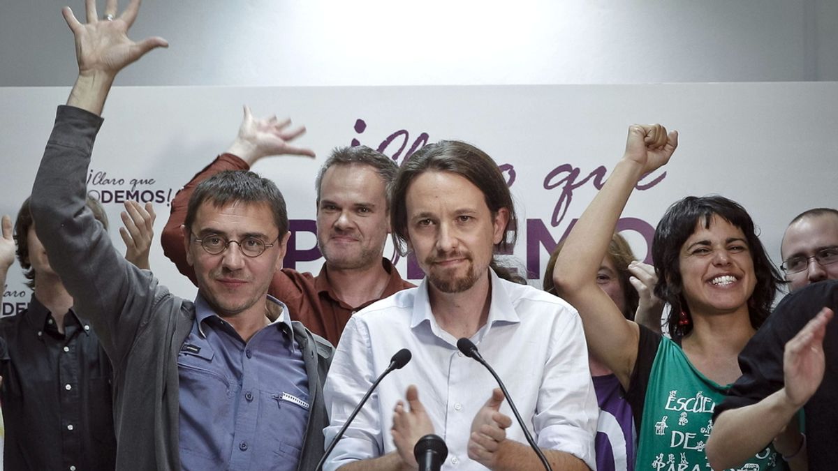Alegría en Podemos