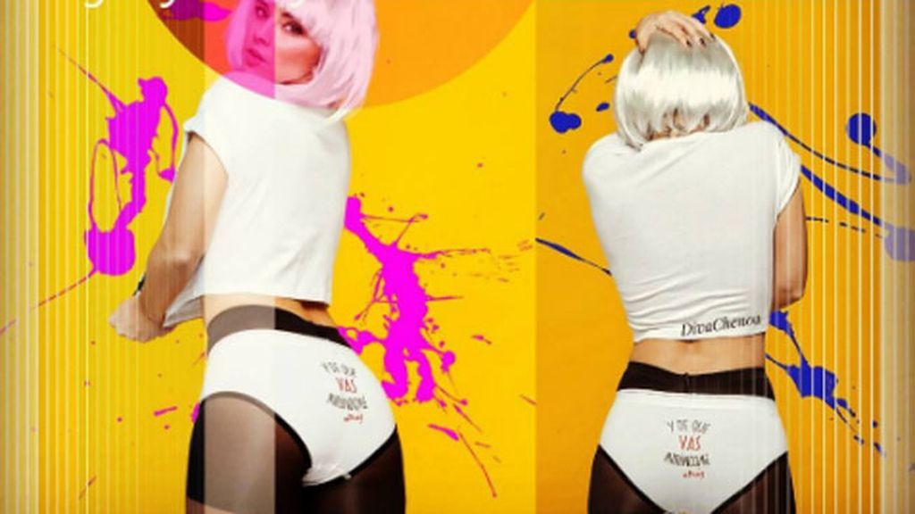Chenoa diseña para #chenoistas: sus frases top en sudaderas, camisetas ¡y en bragas!
