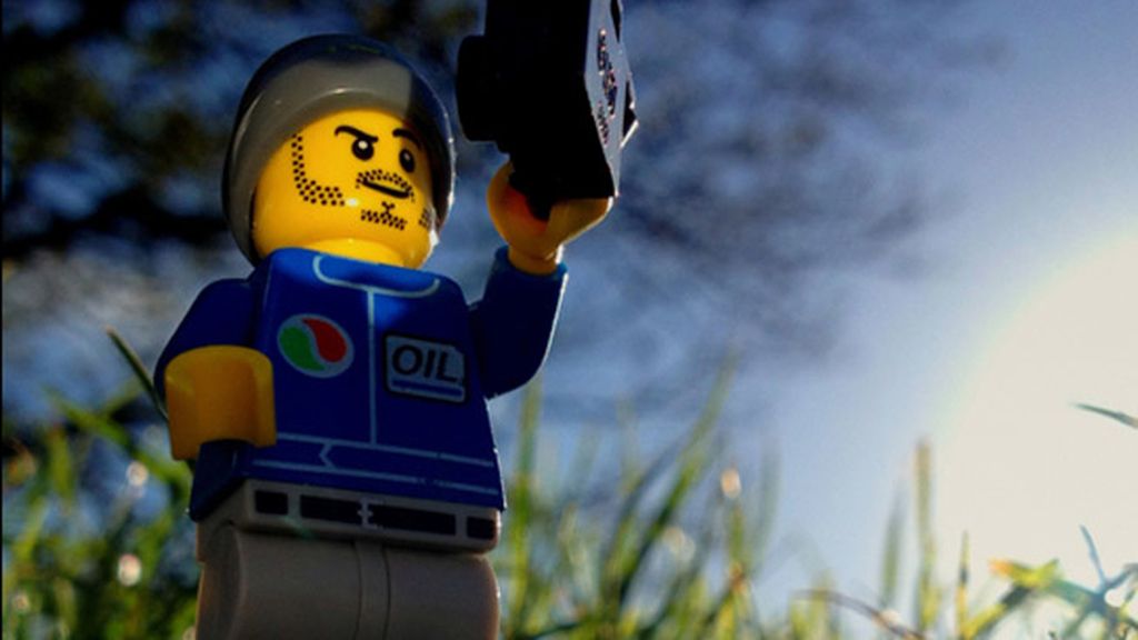 Las 'Legoaventuras' de un pequeño fotógrafo