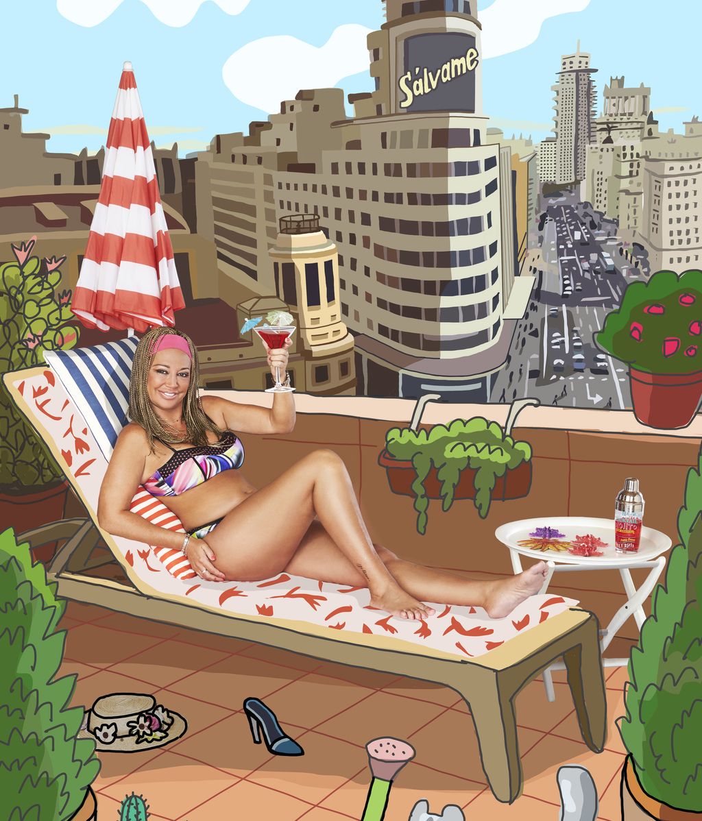 Belén Esteban, por Javier Mariscal