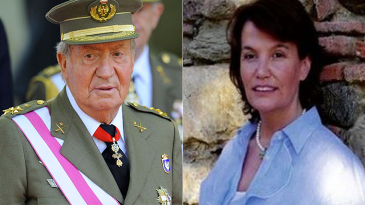 El Rey Juan Carlos e Ingrid Jeanne Sartiau