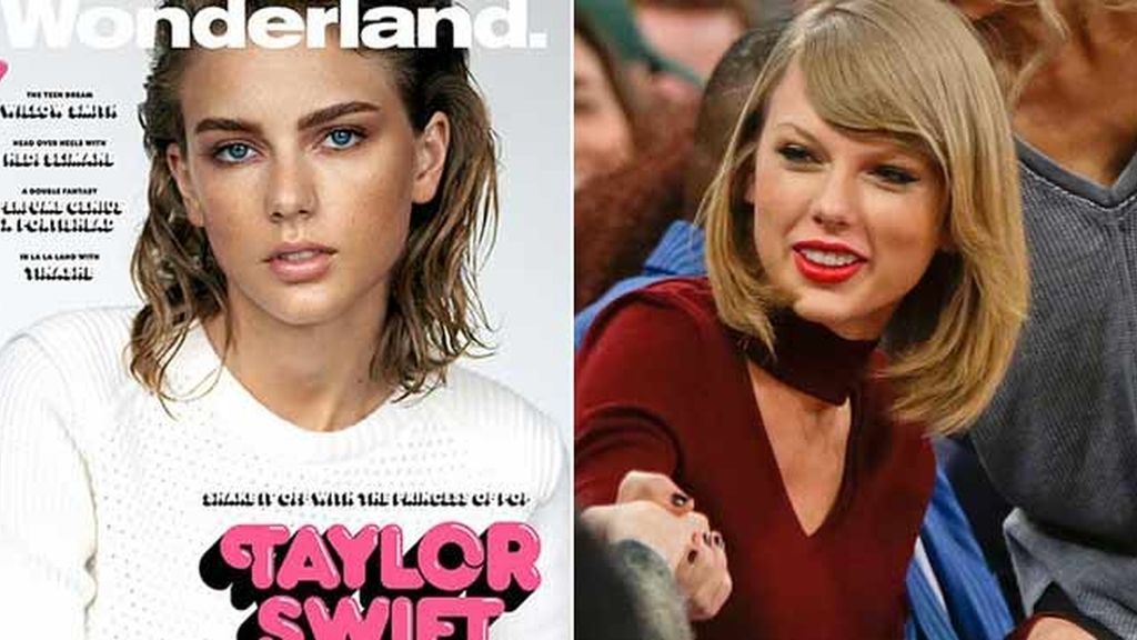 Taylor Swift, irreconocible para la revista 'Wonderland'