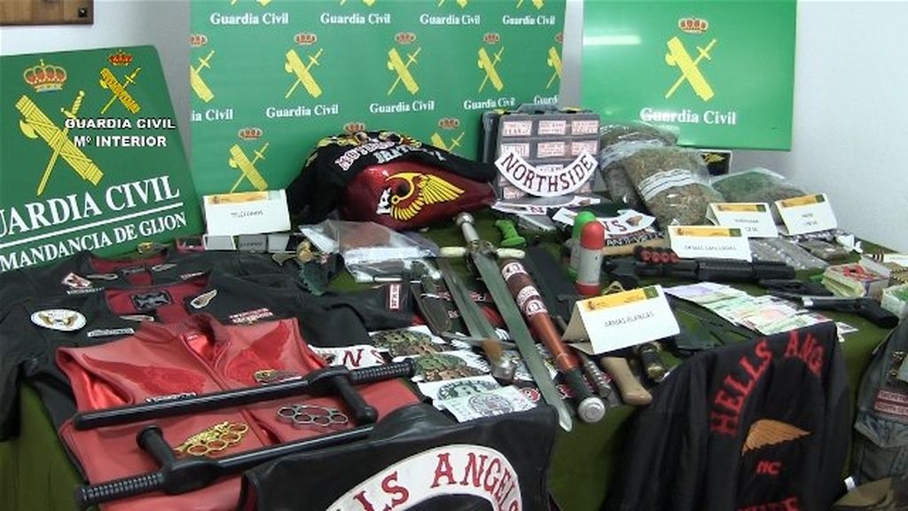 Desarticulada una organización criminal vinculada con los Ángeles del Infierno