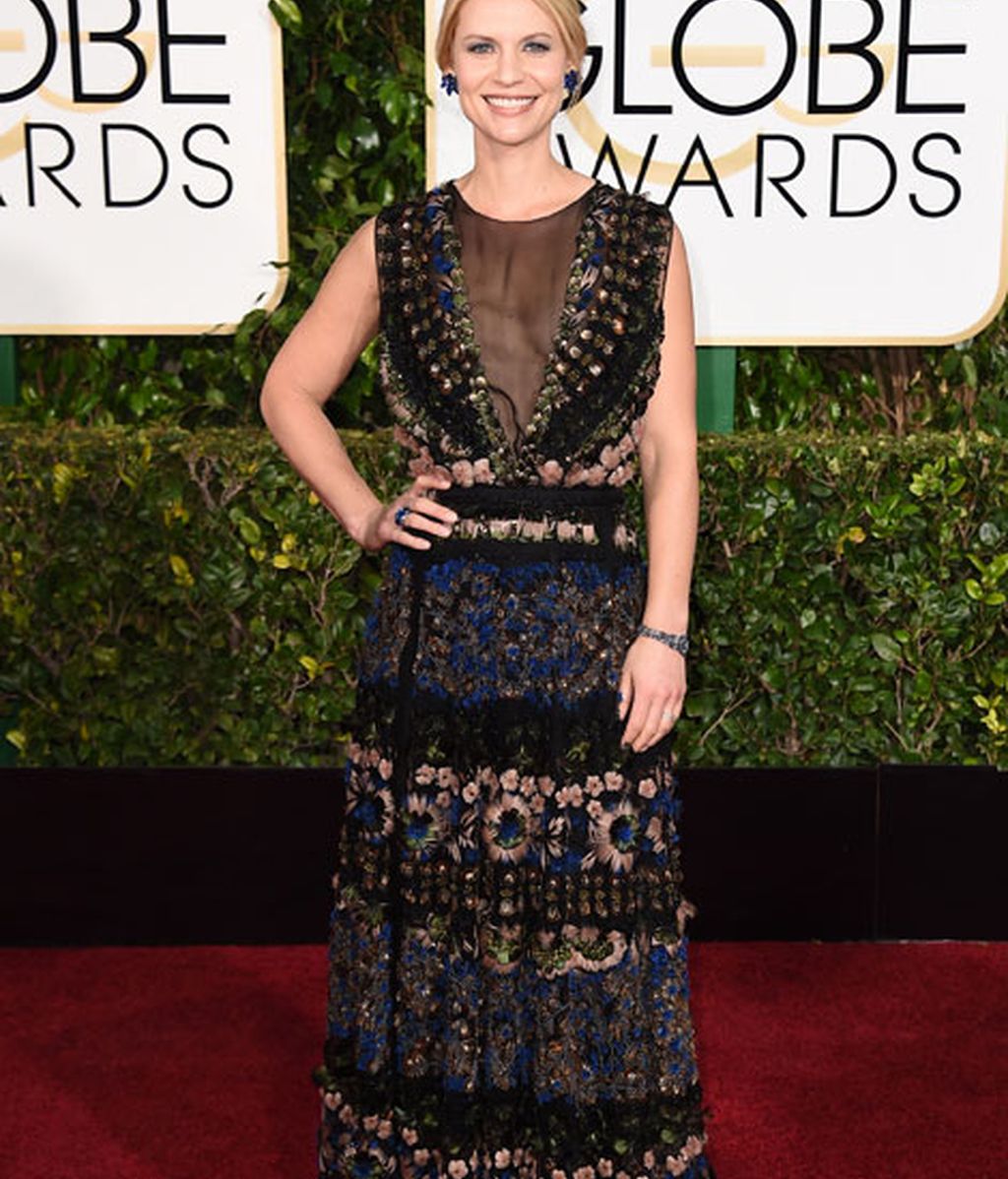 Las actrices arriesgan poco en la alfombra roja de los Globos de Oro