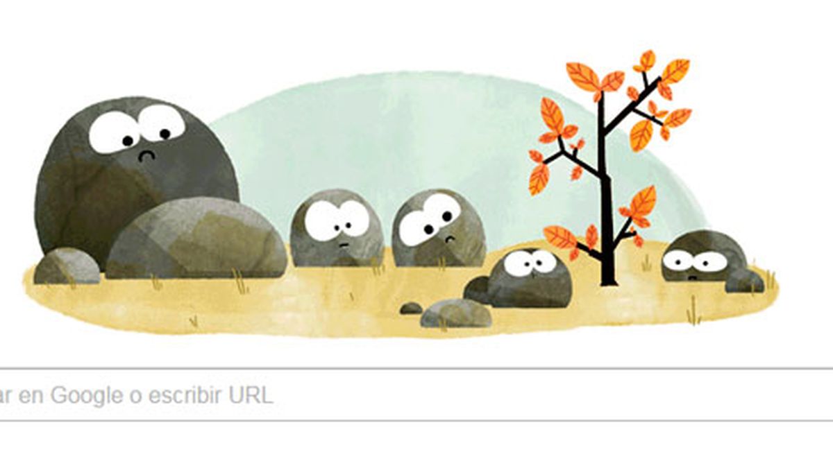 doodle google otoño, otoño google