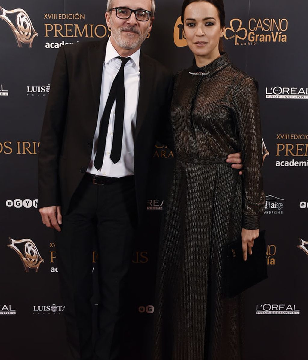 Fernando Guillén y Verónica Sánchez: 100% combinados a dúo de negro