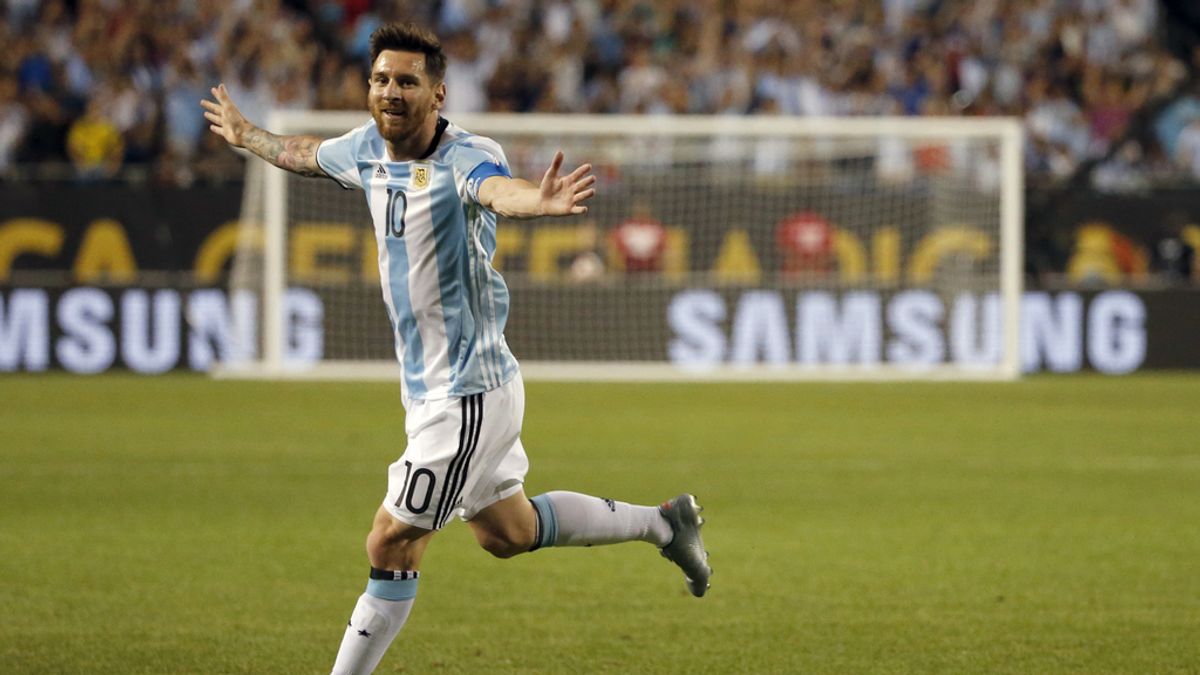 Leo Messi en la Copa América