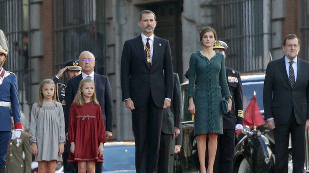 Han acudido a la sesión solemne de apertura en las Cortes (Madrid)