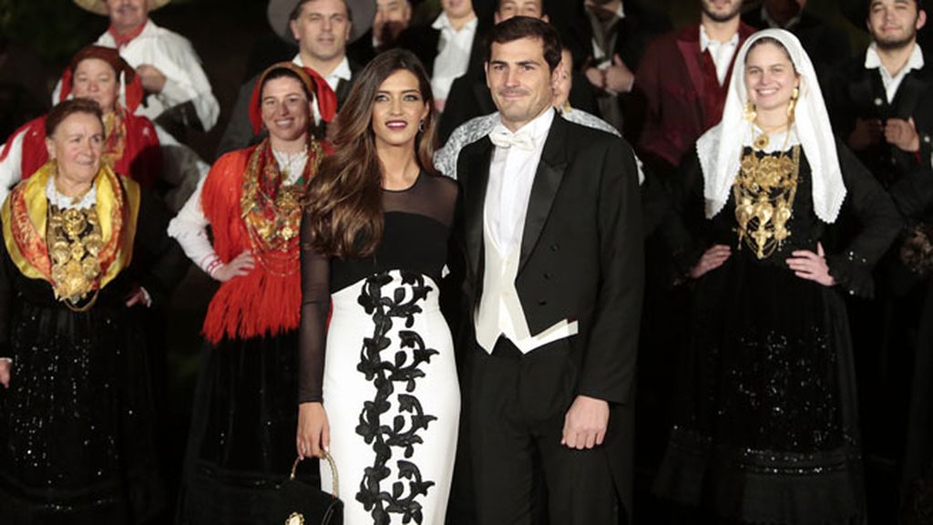 La cena de gala, de 150 invitados, se celebró en el Palacio de Braganza