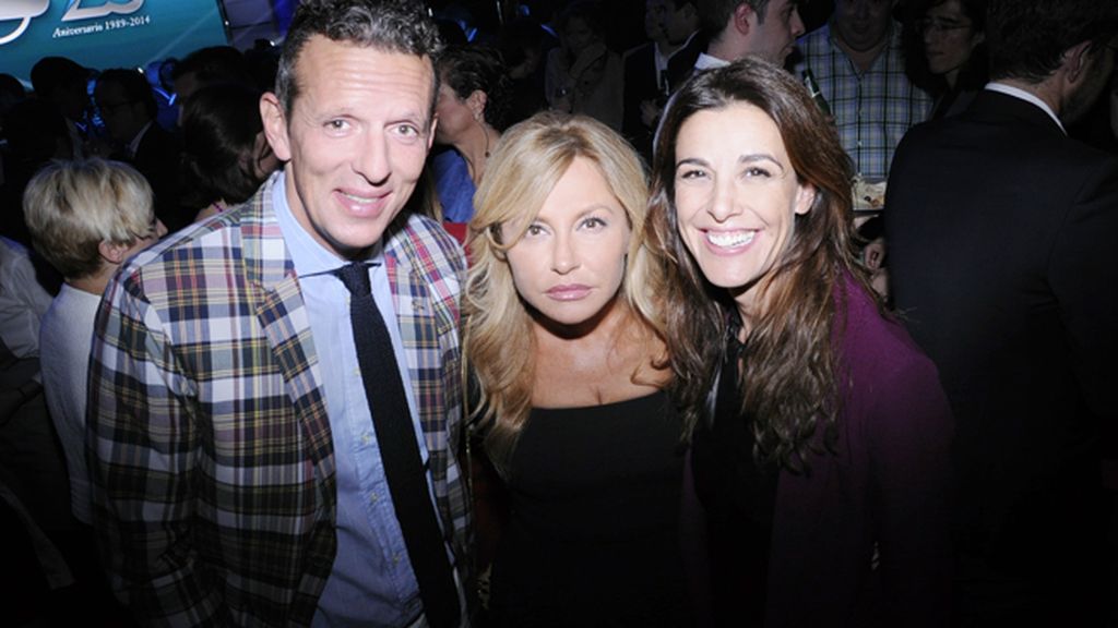 Joaquín Prat, Cristina Tárrega y Raquel Sánchez Silva