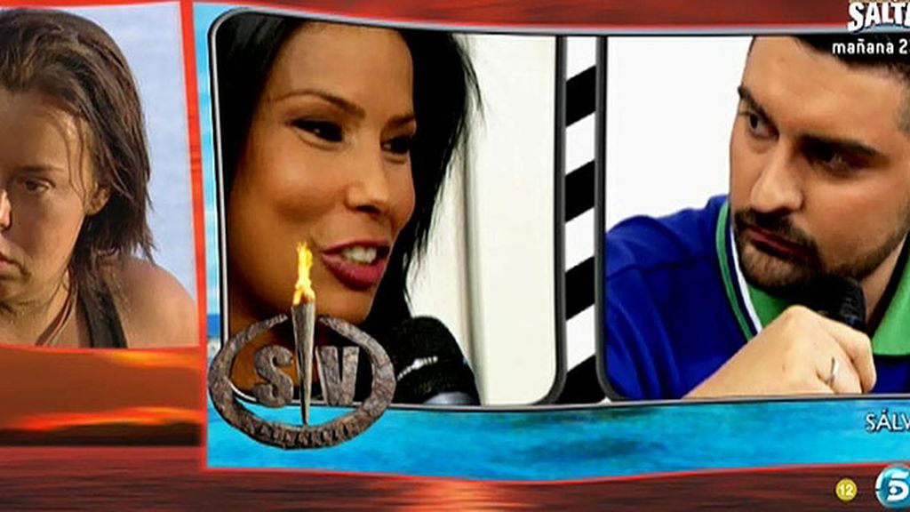 Chiqui y Borja dormirán juntos en el palafito