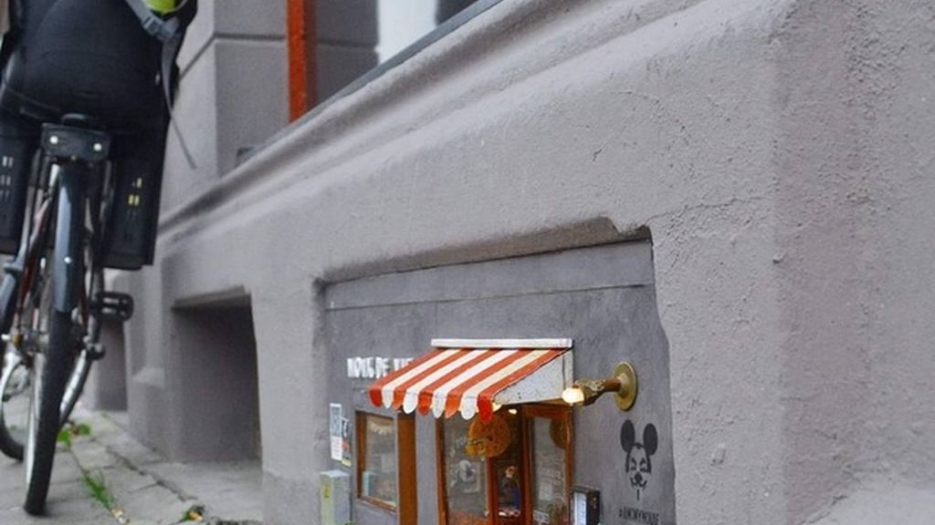 Crean unos misteriosos y diminutos restaurantes para ratones en Suecia