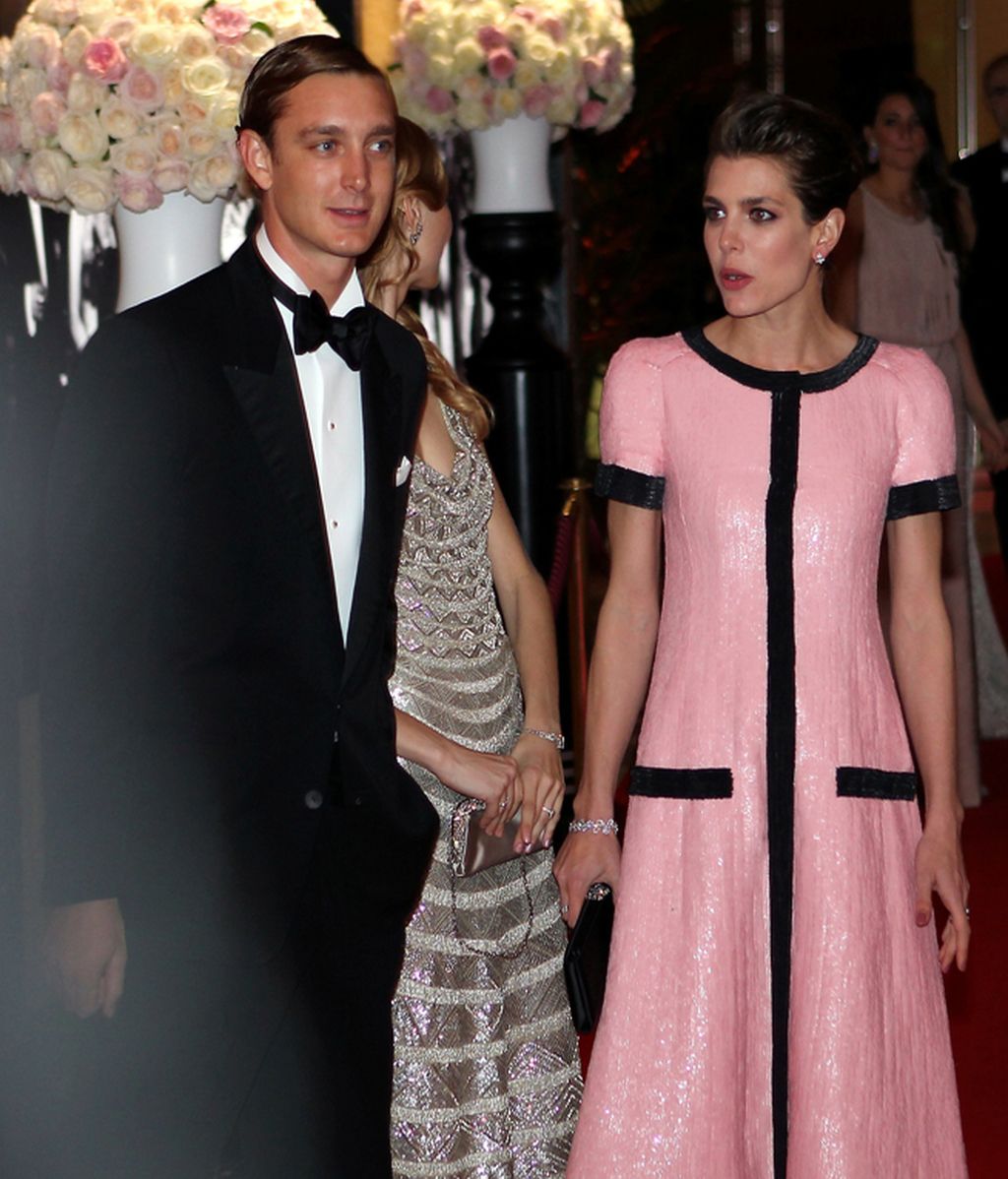Los hermanos Pierre y Carlota Casiraghi