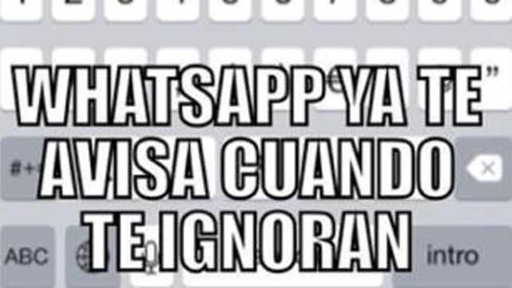 Memes de indignación por el doble check azul de Whatsapp