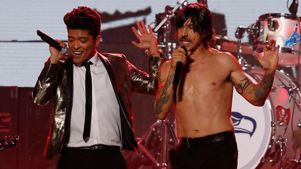 Brunos Mars y Red Hot Chili Peppers