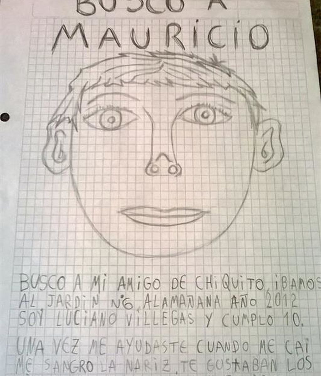 Un niño busca a su primer mejor amigo