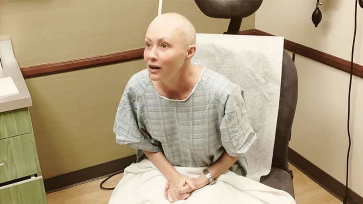 Shannen Doherty comparte su primer día de radioterapia: "La radiación me aterra"