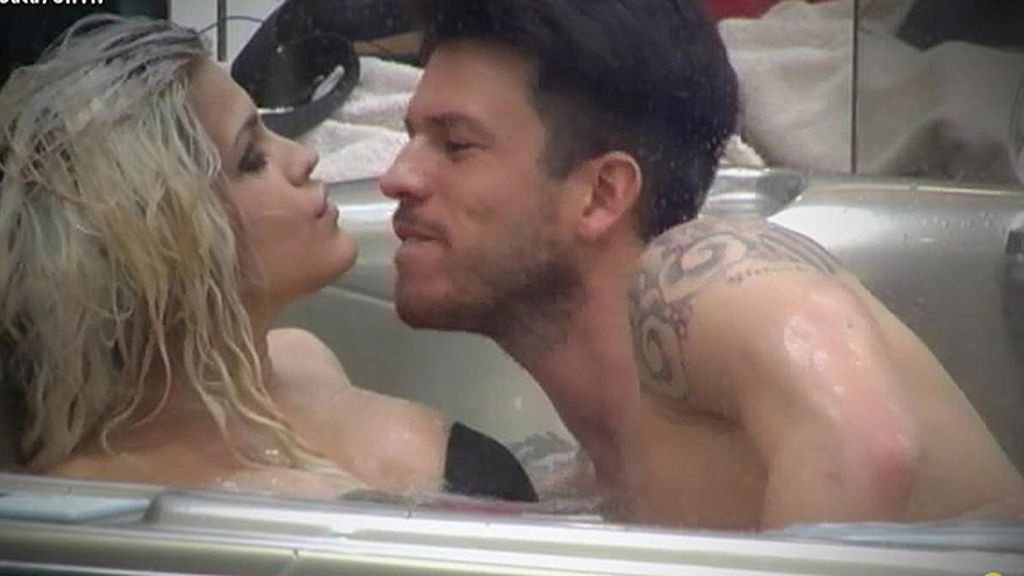 Calentón entre burbujas