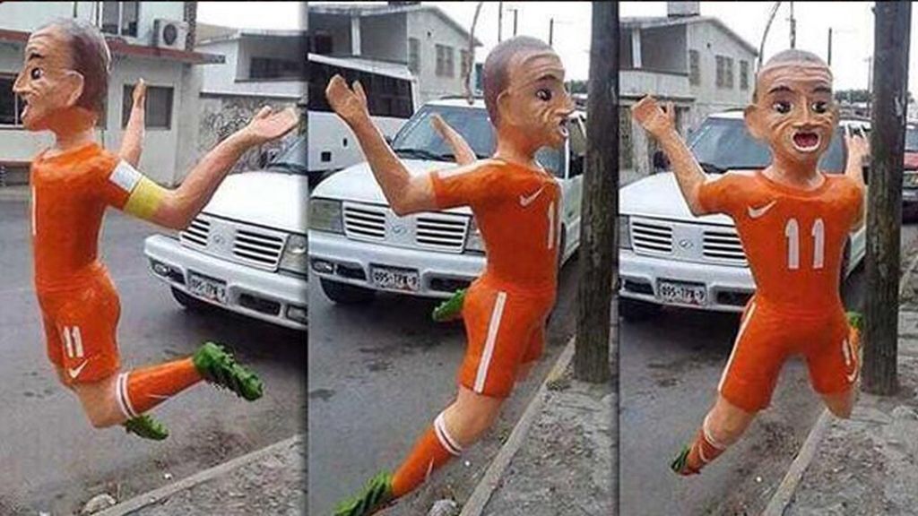 Los 'clavados' de Robben en forma de meme