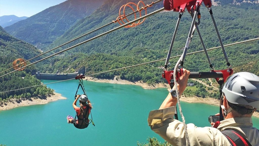 volando sobre los Pirineos